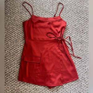 Urban Outfitters Tie-side Wrap Romper